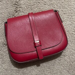GAP Red Leather Bag